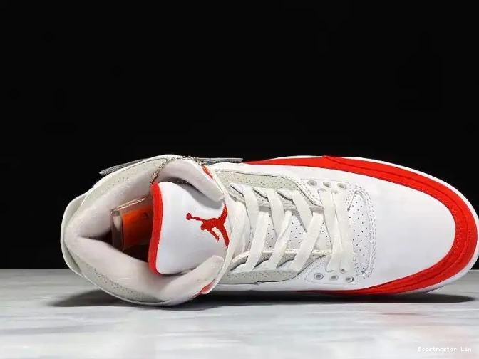 Bmlin shoes University Jordan Tinker Red White Retro CJ0939-100 Air 3 0614